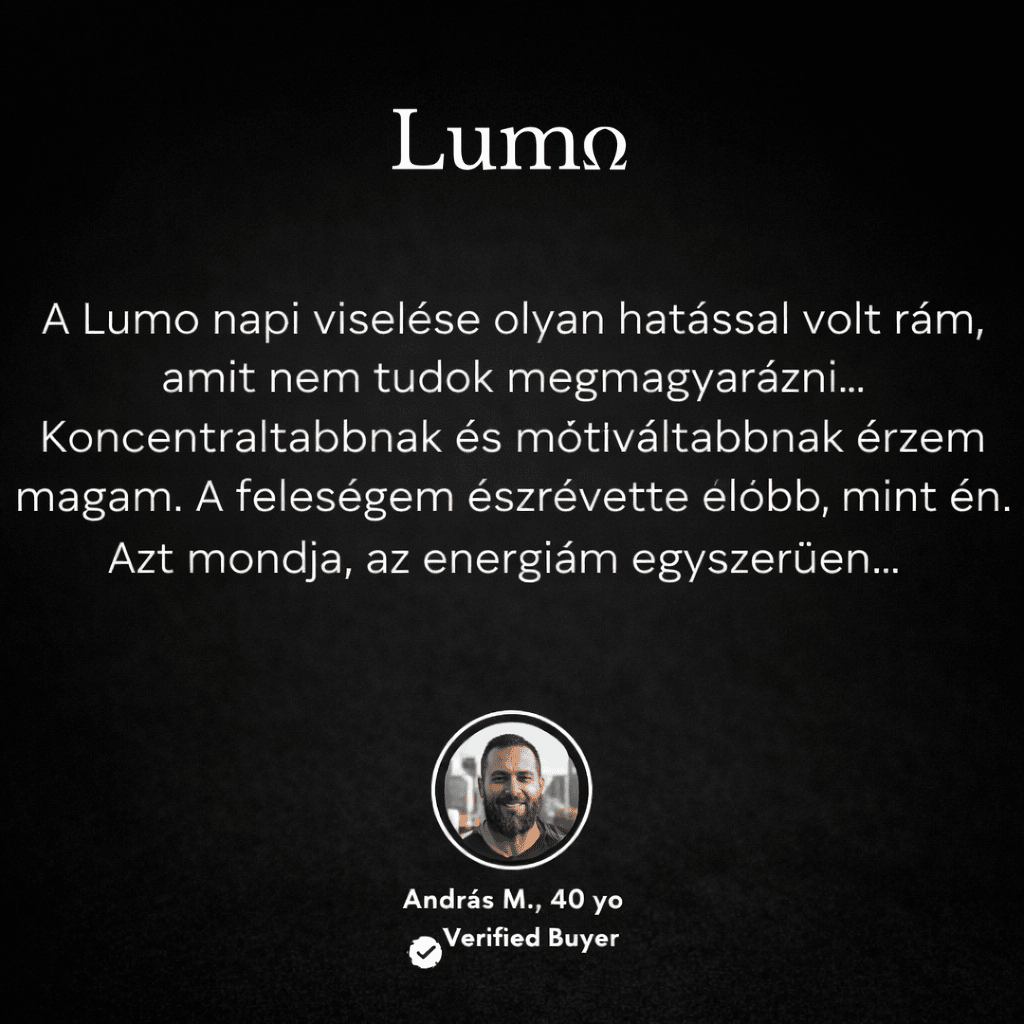 Lumo® Hematit Karkötő