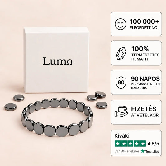 Hematit karkötő Lumo®