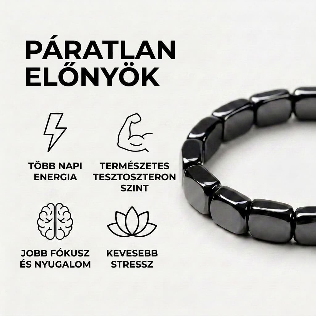 Lumo® Hematit Karkötő