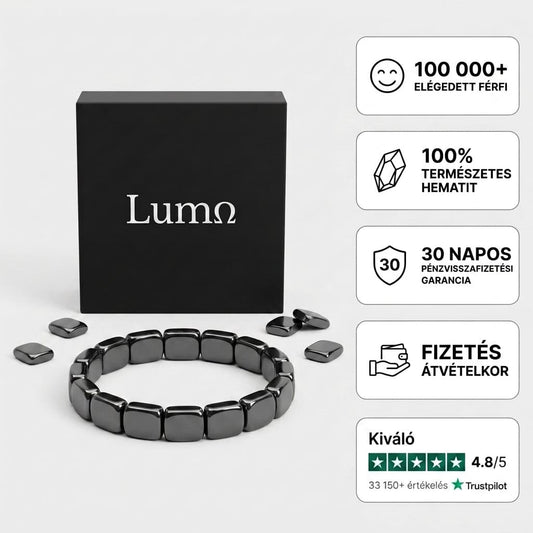 Lumo® Hematit Karkötő