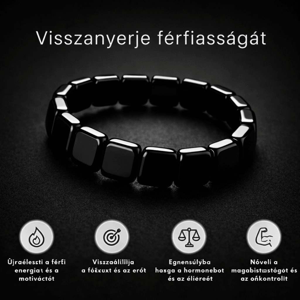 Lumo® Hematit Karkötő